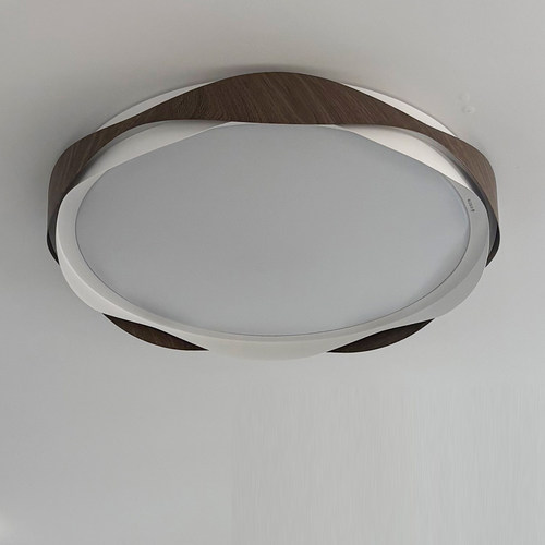 松伟祥云LED温馨浪漫黑胡桃客厅卧室餐厅灯儿童书房吸顶灯