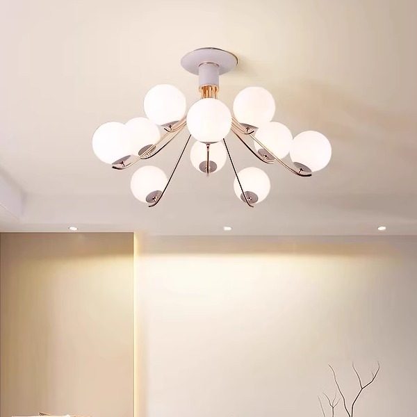 实体正品LED木星之恋轻奢现代简约奶油风客厅餐厅卧室吊灯具灯饰,家装灯饰光源,客厅吊灯,淘宝优惠券,粉丝福利购,淘宝优惠卷