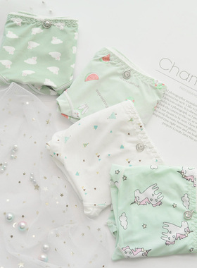 内裤女冰丝无痕可爱韩版日系丝滑少女牛奶丝速干薄低腰三角裤