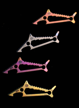 tacray钛合金多功能组合小工具EDC开瓶器螺丝刀开箱器