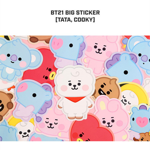 BT21大号装饰贴纸TATA