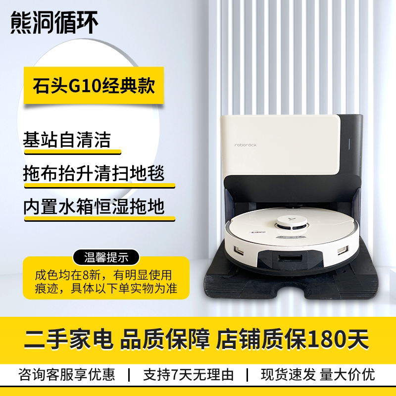 石头G10扫拖一体机震动式家用