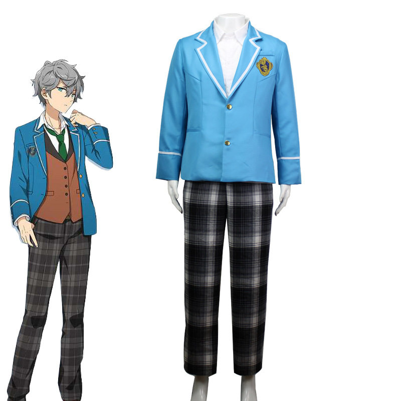 cosplay偶像梦幻祭冰鹰北斗葵裕太私立梦之咲学院校服二次元cos服