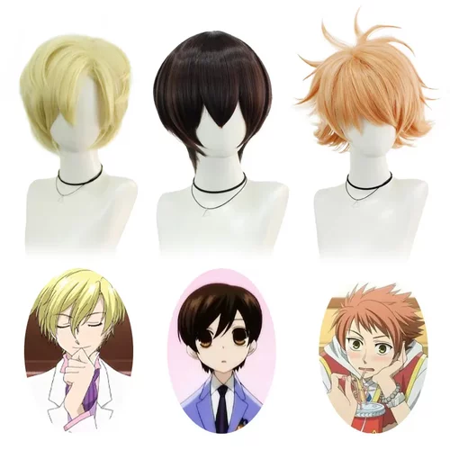 樱兰高中假发二次元动漫仿真假毛