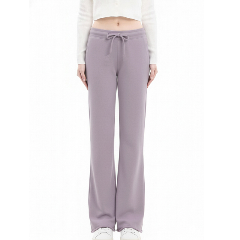 BM加绒长裤抽绳休闲裤