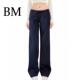 子 高街多口袋系带宽松显瘦百搭藏青色裤 BM低腰长裤 休闲甜酷风美式