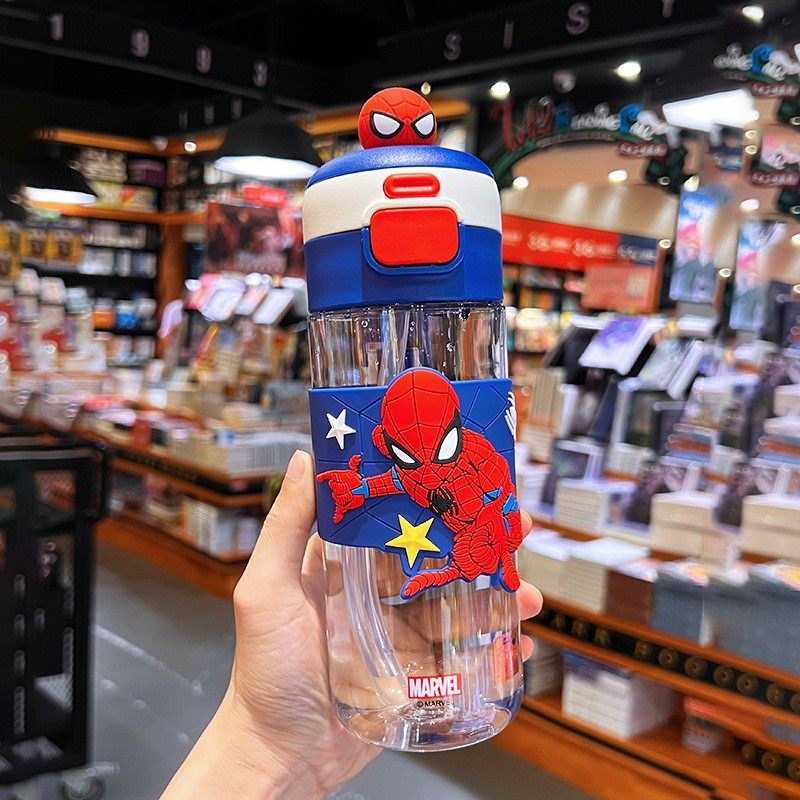 奥特曼蜘蛛侠儿童吸管杯