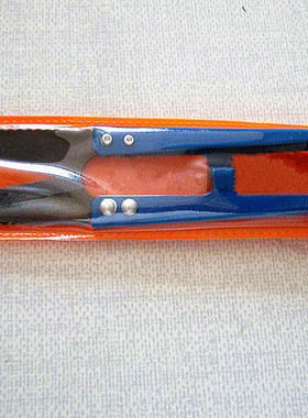 原装直畈牌805C纱剪/十字绣线头剪/修线剪/黑纱剪/弹簧U型小剪刀