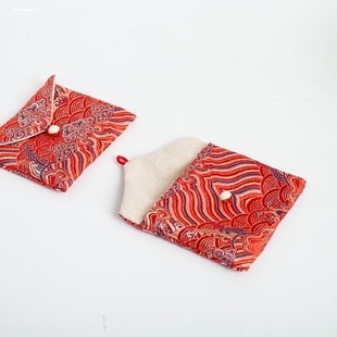 小号刺绣装护身符袋子平安符福袋宝宝胎毛空袋香火袋挂件随身锦囊