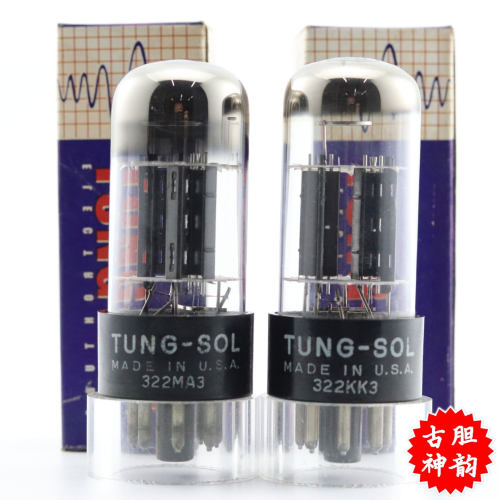 精选全新美国天梭TUNG-SOL 6SN7/6N8P/5692 方D环长身云顶电子管 - 封面