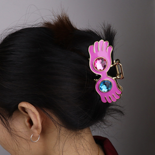 哈利波特唱唱反调发夹女2025新款高端夹子电影周边头饰解压发饰