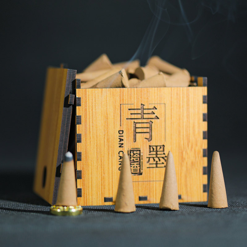 【风清云淡-塔香】檀香粒桂花香鹅梨帐中香家用室内香薰塔香熏香
