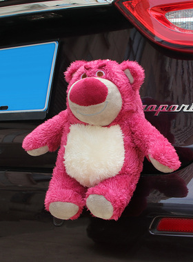 车尾挂件车外后备箱公仔摩托车车屁股玩偶汽车用品车载尾部