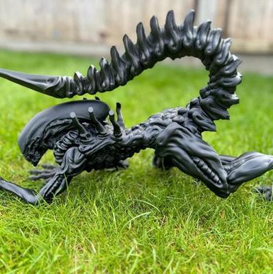 3D打印异形大战铁血战士手办