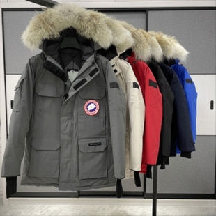 Expedition 4660M 男女羽绒服派克大衣石墨灰远征中长款