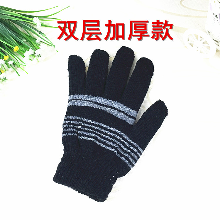 Gants pour homme en de laine - Ref 2781515 Image 3