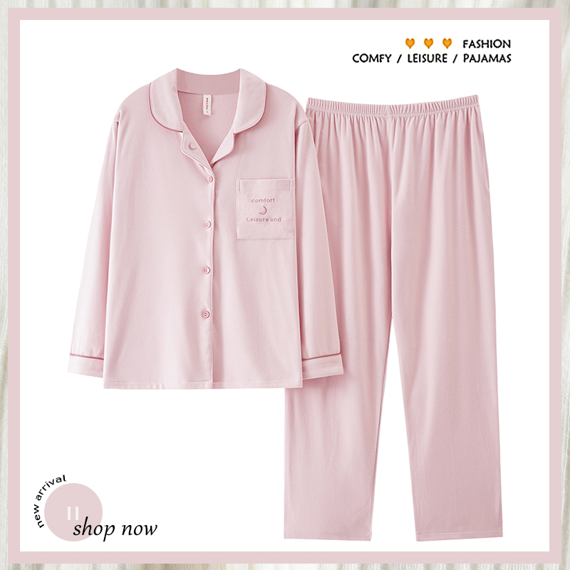 浪莎德绒睡衣女加厚长袖开衫套装