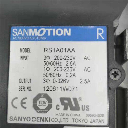 RS1A01AA三洋伺服驱动器成色漂亮质保3个月 议价