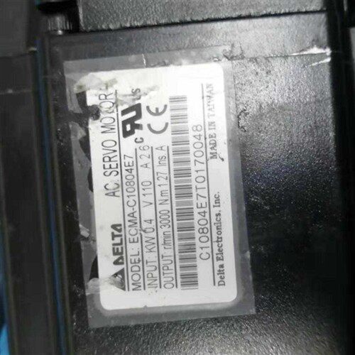 ECMA-C10804E7台达伺服马达成色漂亮保修3个月 议价