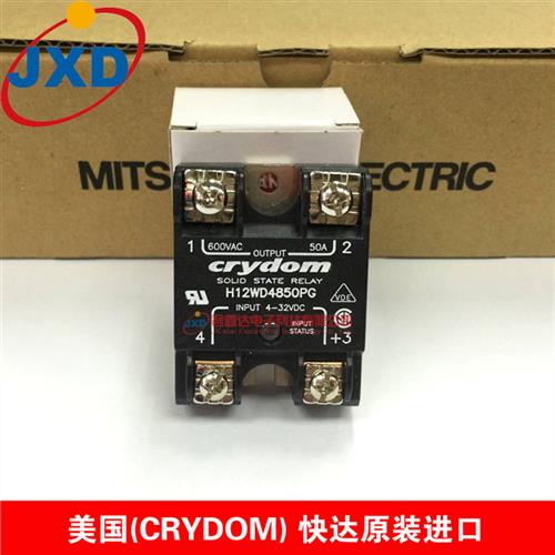 快达CRYDOM固态继电器全新原装正品H12WD4850PG 50A 600V墨西哥产