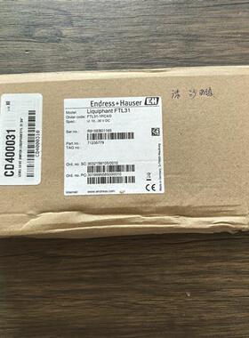 全新原装 恩德斯豪斯 FTL31-1PC4/0 液位计 FTL31-CA4U3AAW5J