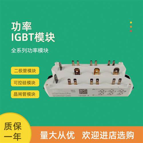 全新功率IGBT模块SKD75GAL123D16L2 SKM100GD063DL SKM50GB12T4