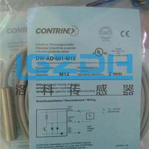 天津 Contrinex传感器DW-AD-604-M18