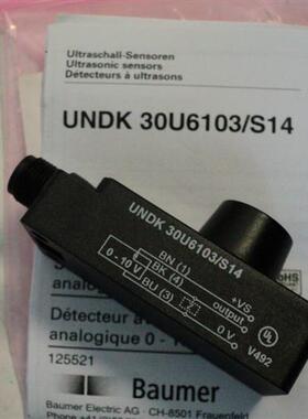 堡盟Baumer超声波传感器UNDK 30U6103/S14