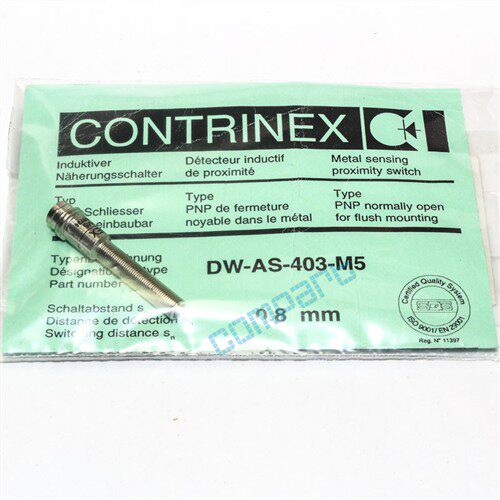 Contrinex科瑞接近开关传感器DW-AS-403-M5