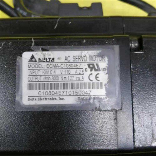 ECMA-C10804E7台达词服电机成色漂亮保修3个月议价