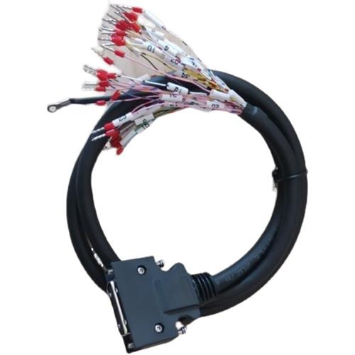 三菱MR-JE J3 J4 安川台达松下A5 6 X4伺服电机CN1 IO控制线50芯