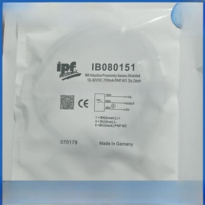 IPF接近传感器IB080151 IB080150三线PNP金属感应器高温近接开关