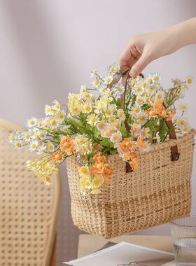 洋甘菊花束清新田园风