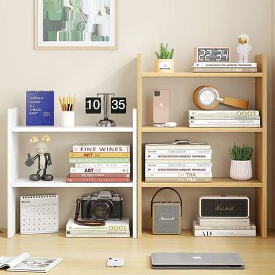 桌上书架桌面置物架办公收纳架书桌学习桌多层小层架分层架子