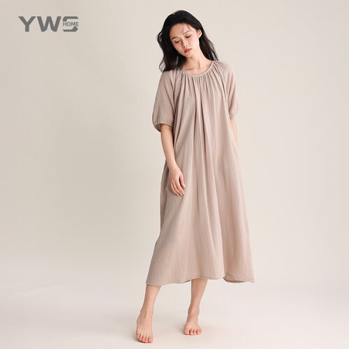 YWSHOME双层纱轻盈睡衣家居服
