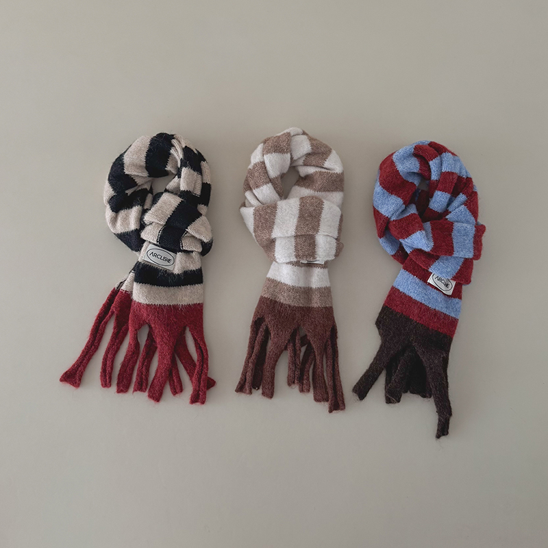儿童围巾加厚毛绒保暖