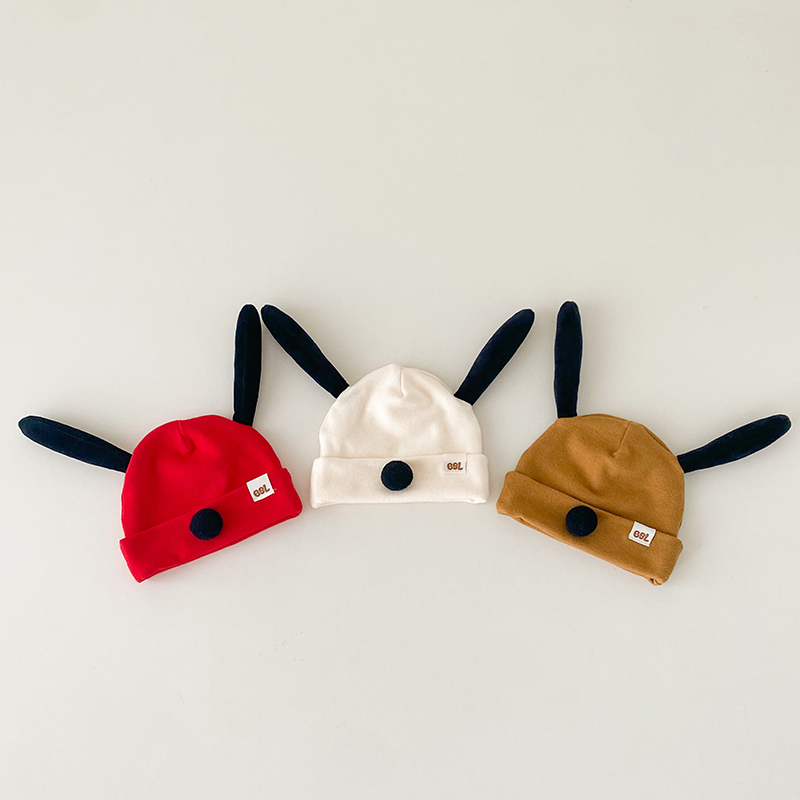 婴儿帽子小月龄胎帽拍照