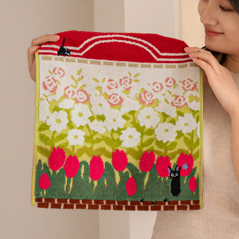 郁金香方巾2025新款小毛巾纯棉a类100全棉吸水不掉毛洗脸毛巾