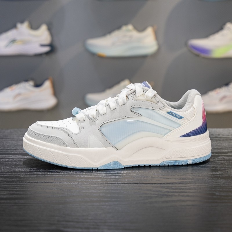 李宁休闲鞋2025夏季新品惟吾 LITE男女同款经典运动板鞋AGCV075,运动鞋new,运动休闲鞋,淘宝优惠券,粉丝福利购,淘宝优惠卷