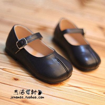 女童小皮鞋春款2025新款黑色单鞋