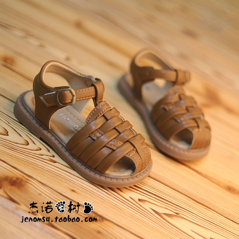 儿童凉鞋22-31码幼儿园罗马鞋