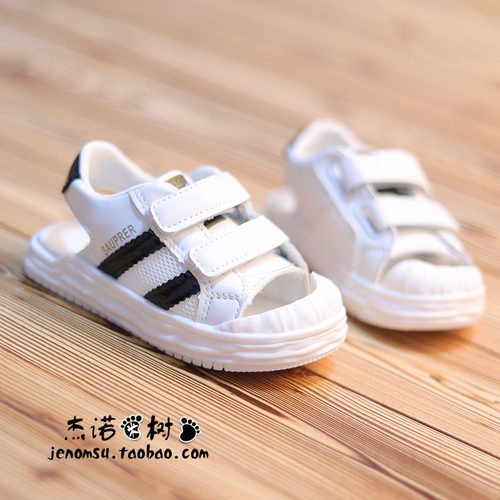 婴儿凉鞋包头软底夏季1-2-3-4岁