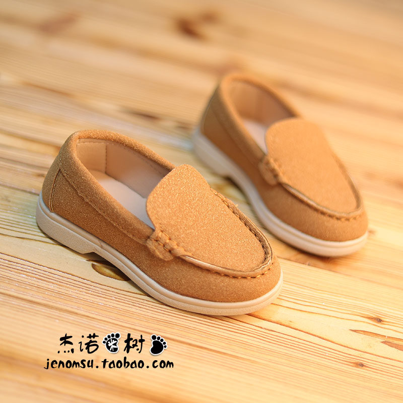 男童豆豆鞋2025新款潮英伦风一脚蹬棕色春秋季儿童单鞋女宝小皮鞋,童鞋/婴儿鞋/亲子鞋,皮鞋,淘宝优惠券,粉丝福利购,淘宝优惠卷