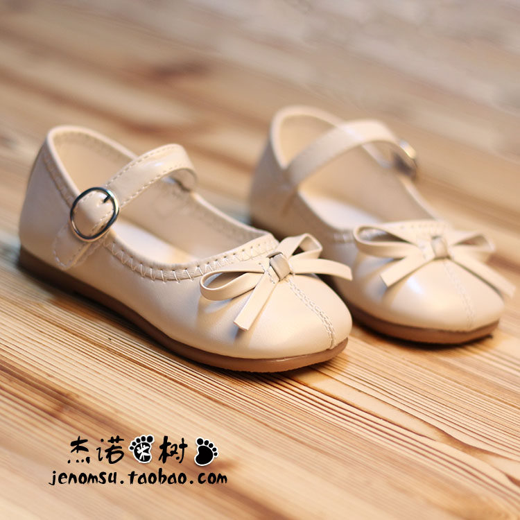 宝宝皮鞋女1-2-3-4-6岁软底春季小公主单鞋黑色英伦学院风小黑鞋