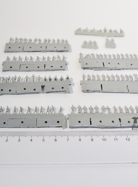 丹东网购 SN 200101 200102 1/200 模型树脂件 欧洲兵人 1/ 2