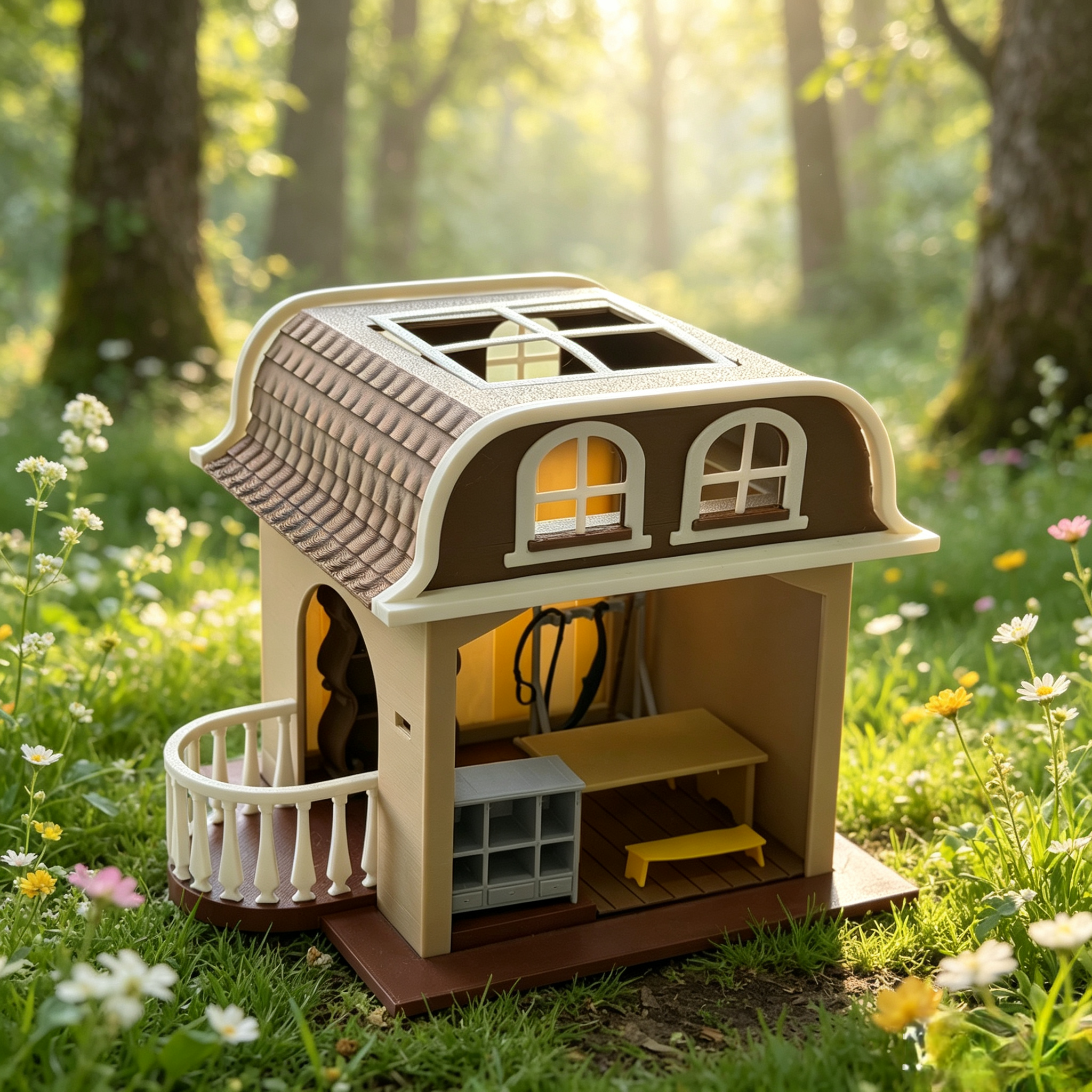 RHF0378 桌面摆件礼物 DIY小屋 系列产品摆件 角色职业 迷你模型