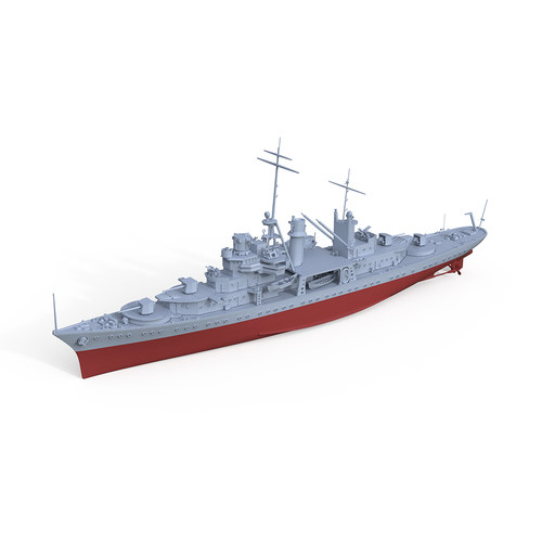 MRY-SFW SSC512S 军事模型 美国 伊利级巡逻炮艇 PG-50 船底版