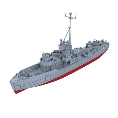 SSMODEL 美国 大型支援登陆艇Mk3 全底版【预售】