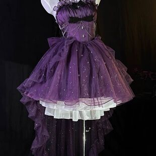 现货 大全套 北极星轻礼服高级星空细闪公主裙礼服裙Lolita连衣裙