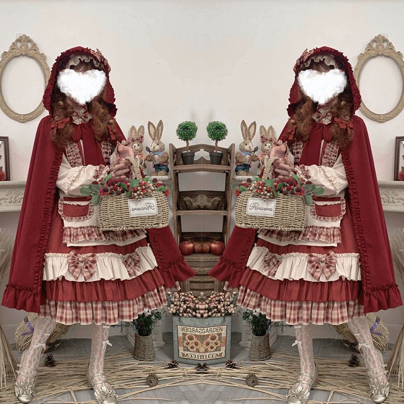 洛丽塔裙子浆果少女op复